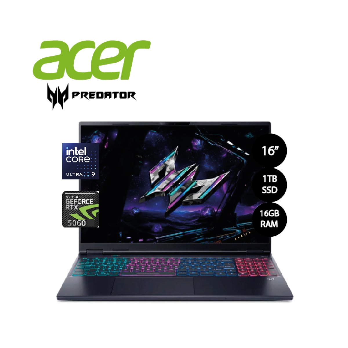 ACER Predator Helios 16 PHN16S-71-91AW · imagen 1