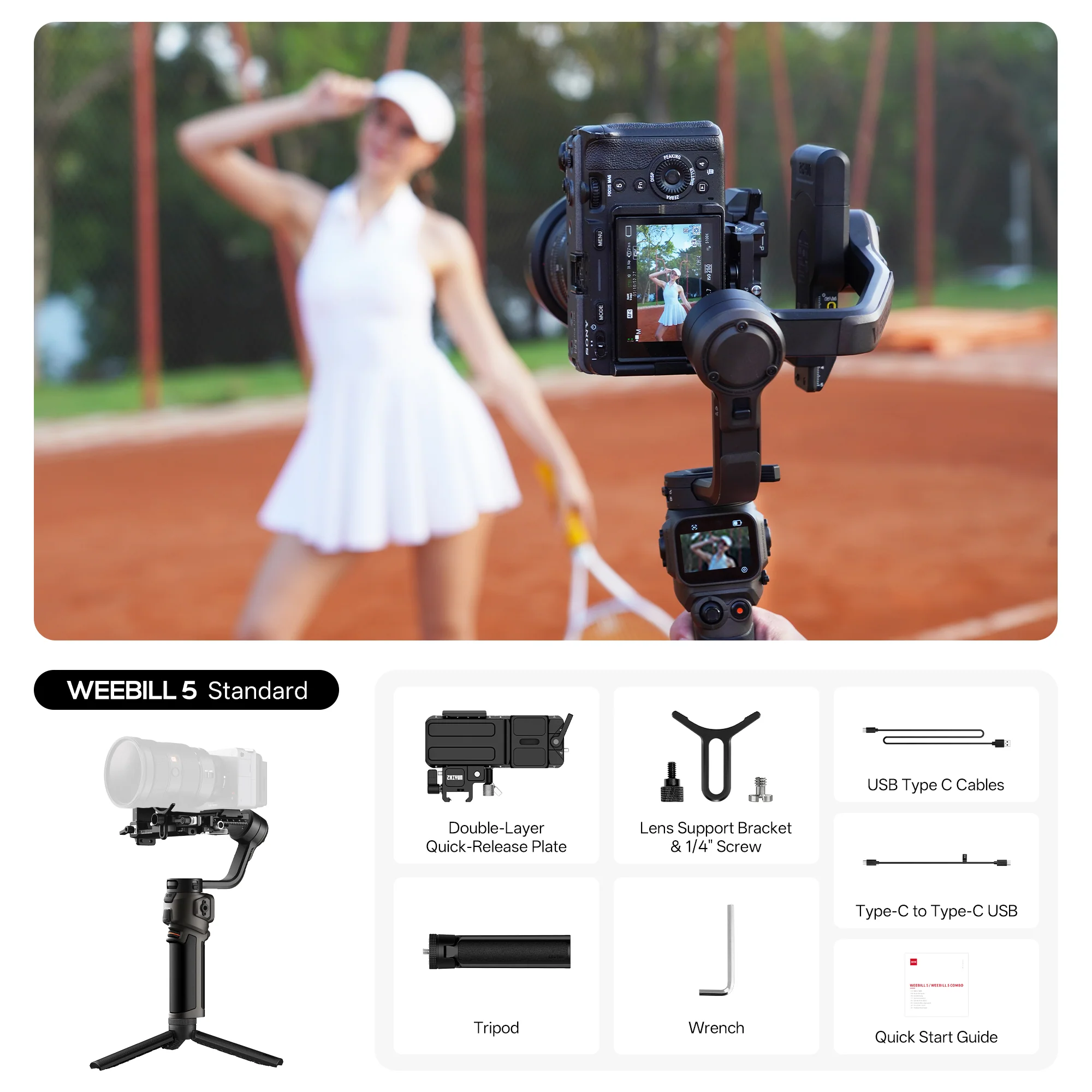 ZHIYUN WEEBILL 5 Combo · imagen 4