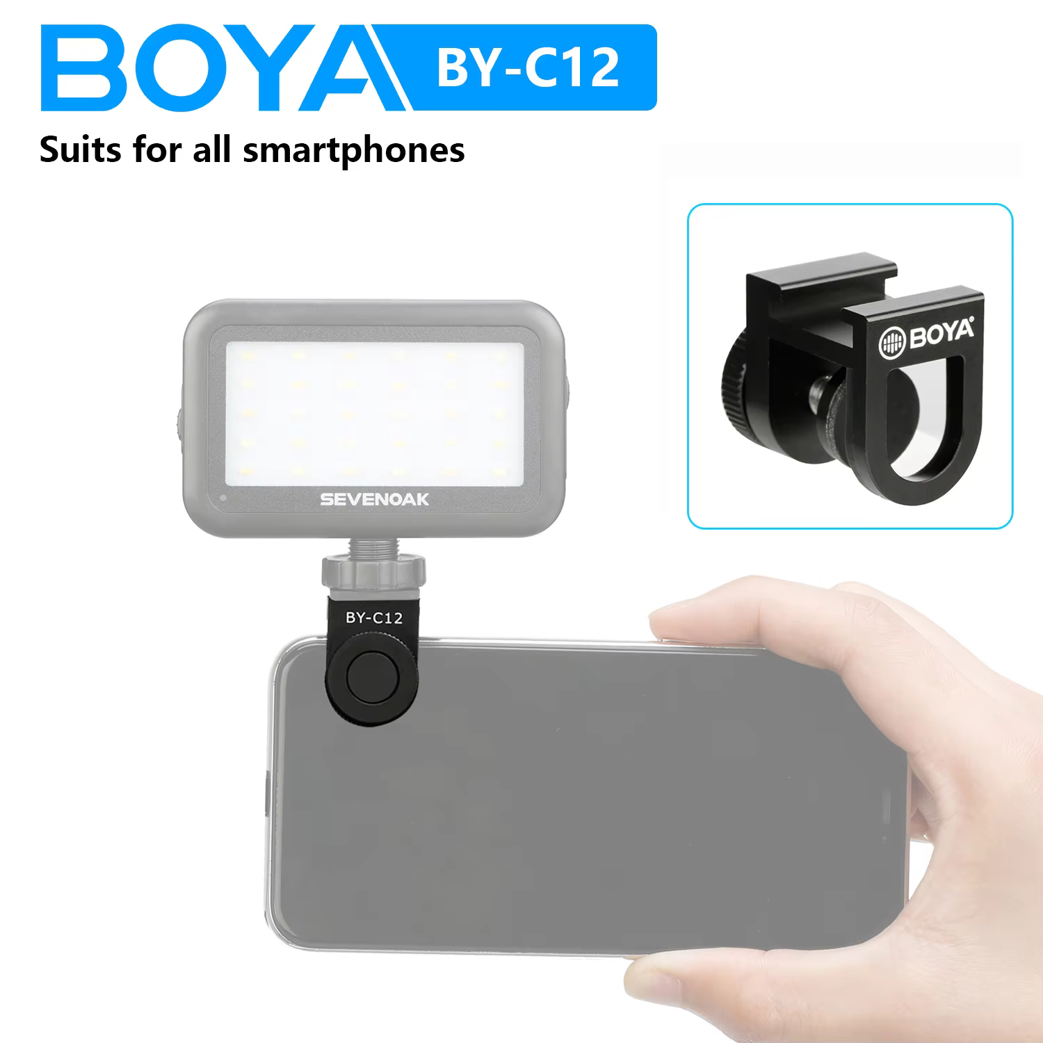 BOYA BY-C12 Clip SmartPhone · imagen 4