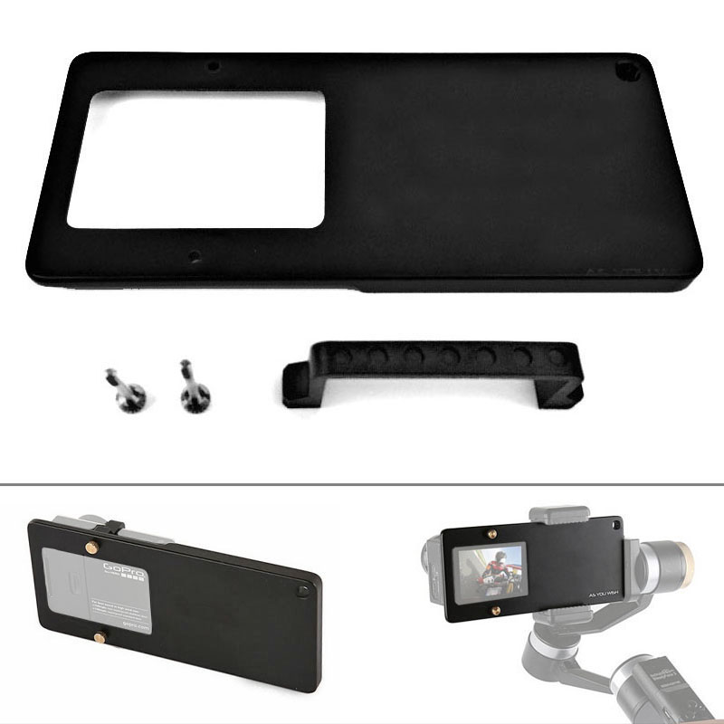 Adaptador plato de montaje para Gimbal con GoPro 3/4/5/6 o cámaras similares · imagen 1