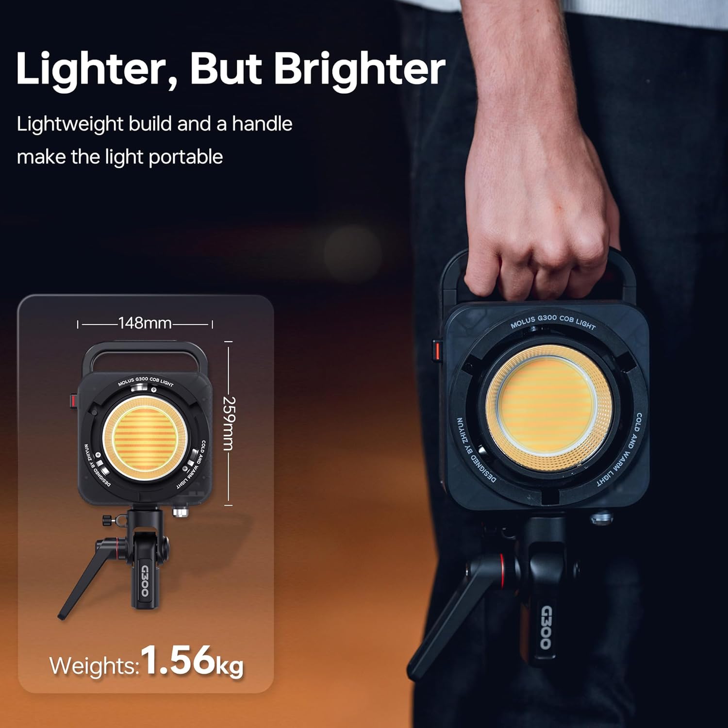 ZHIYUN MOLUS G300 Bicolor · imagen 2