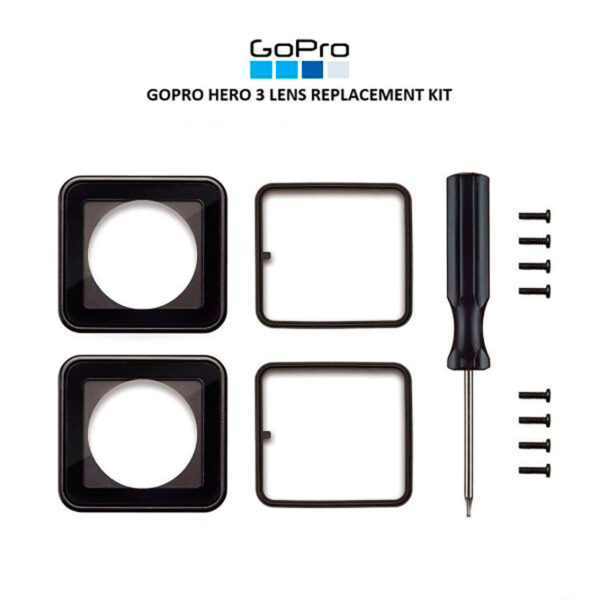 Replacement Kit - Lente De Repuesto para Carcasa de Buceo Gopro 3 y 4