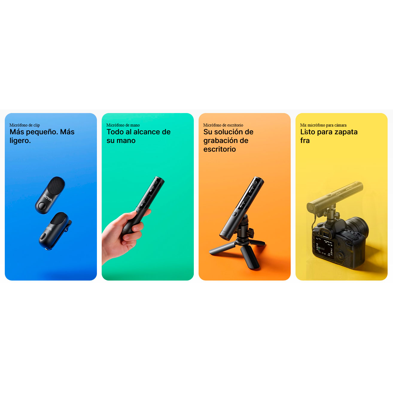 BOYA MAGIC 05 - Micrófono Inalámbrico con Cancelación iA - USB-C · imagen 3
